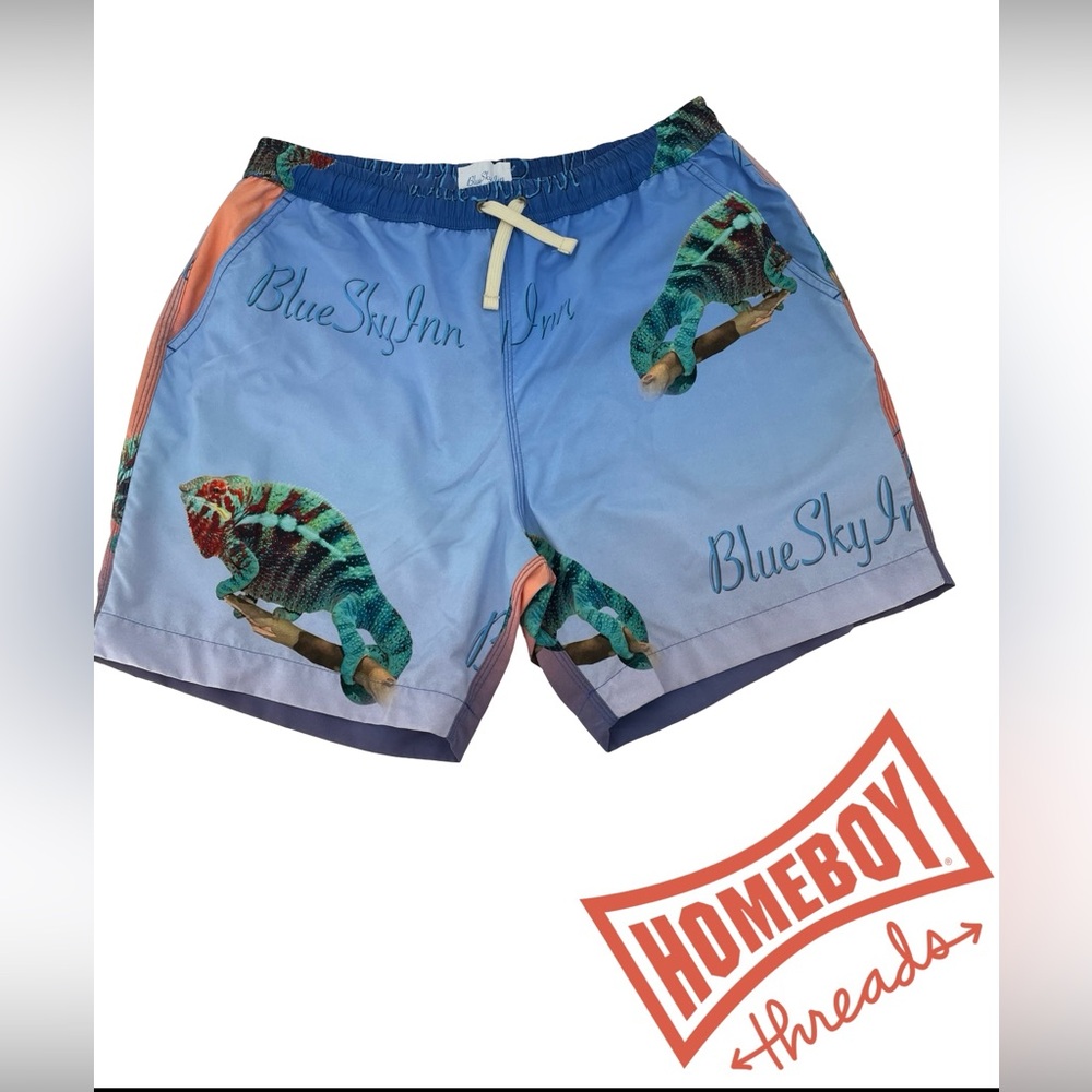 Blue and Orange Garment